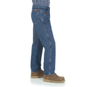 Wrangler Flame Resistant Relaxed Fit Jean in denim